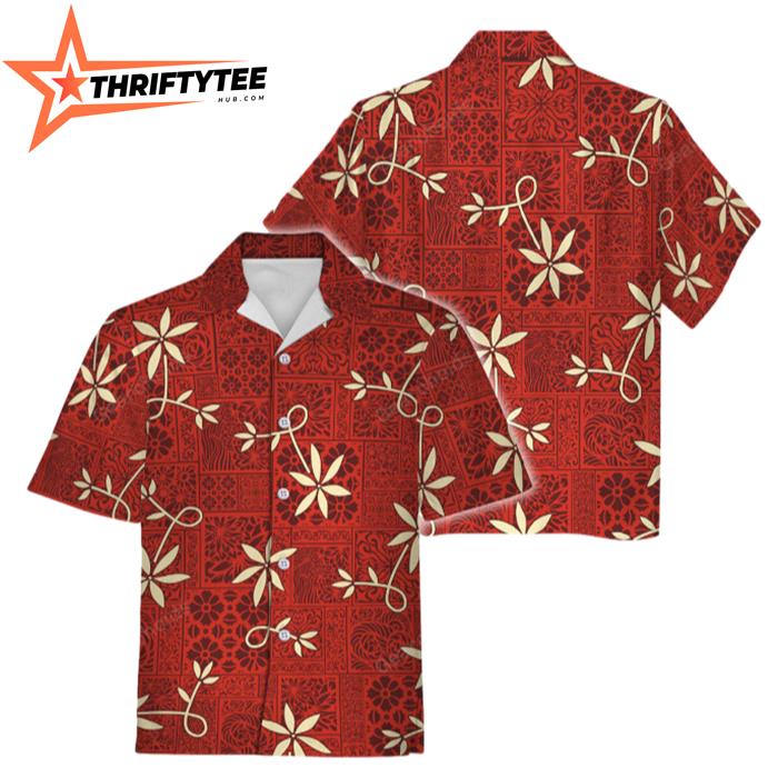 Elvis Red Hawaiian Shirt