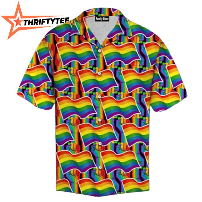 Love Pride LGBT Hawaiian Shirt