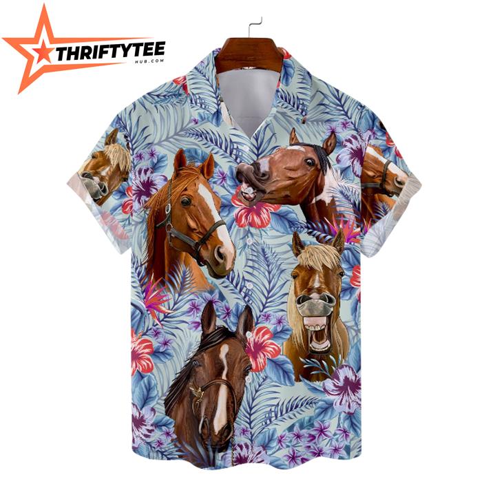 Tropical Horse Hawaiian Shirt