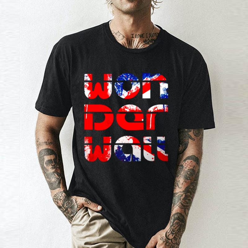 Wonderwall Uk Flag Oasis Inspired Unisex Shirts